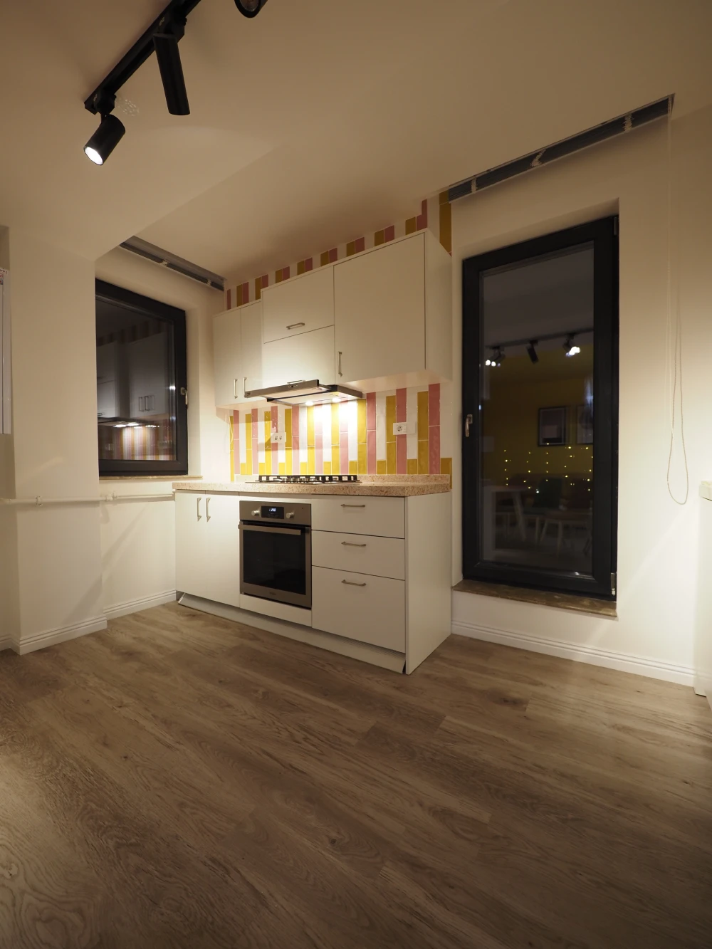 Hotel apartment compact kitchenette