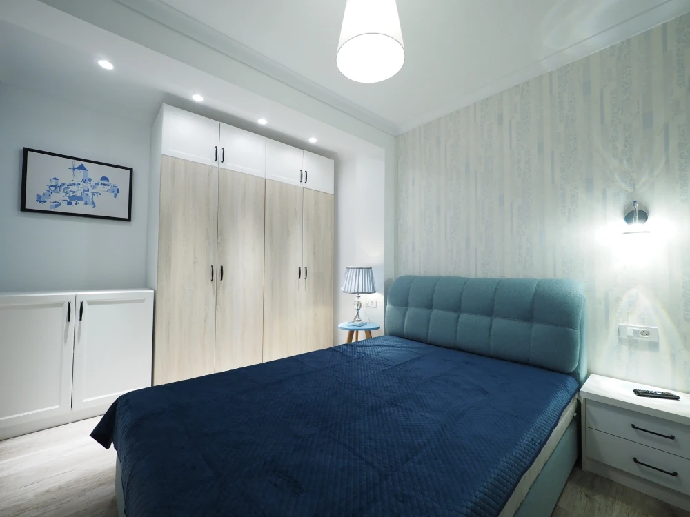 Hotel apartment bedroom wardrobe
