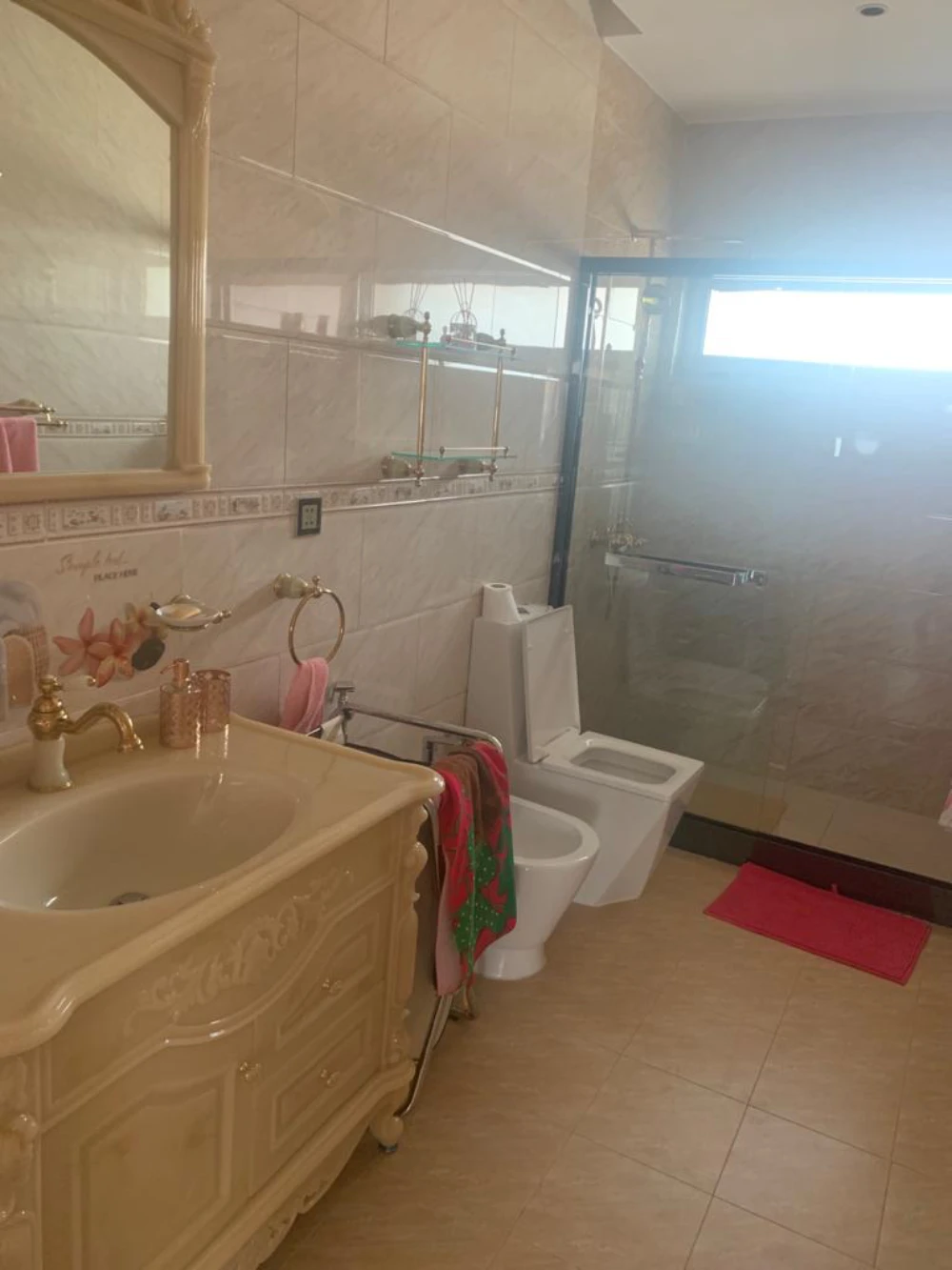 Villa bathroom interior