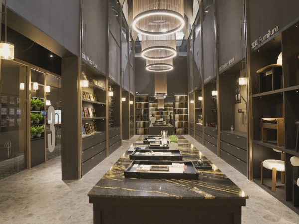 George Group material samples for cabinet panels colors countertops doors and hardware