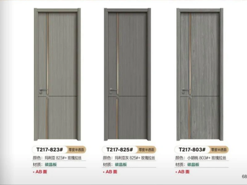 Preview image for the Carbon Crystal Wood Door Catalog 3M